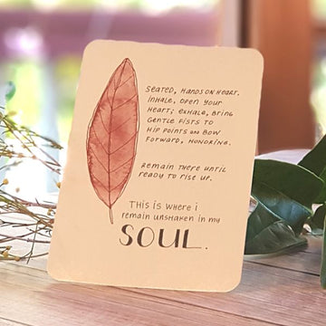 Example of One Love inspirational Practice You Card